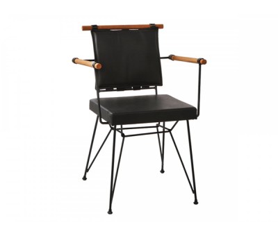 Sandalye 1462 Siyah - Siyah Ayak 