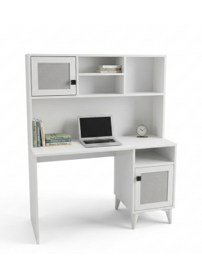 2203 KOTON120 CM MDF KİTAPLIKLI AYTAŞI ÇALIŞMA MASASI