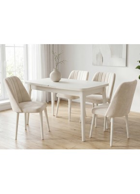 2235+9204 BABİL AYTAŞI TBL MDF 80*130+30 KELEBEK AÇILIR MUTFAK MASA+1221