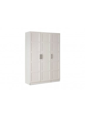 3 KAPILI ÇAKIL 2Lİ BLOK+1 Lİ BLOK MDF AYTAŞI GARDOLAP
