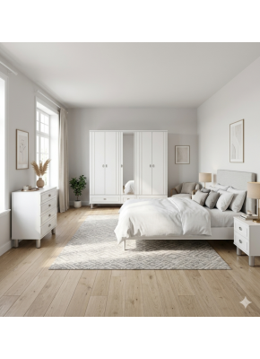 ANGEL MDF 5 KAPILI  AYTAŞI  YATAK ODASI 