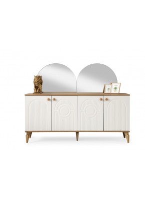 JAYA 4105 konsol ceviz,4105+9607 ayna