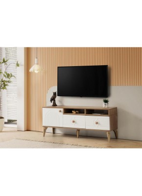 DELHİ BOHEM TV SEHPASI 140 CM 1121 aytaşı ceviz