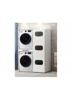 DORA 67CM Ç.MAK.+KURUTMA STAND ÇKM Lİ BYZ + DORA 50CM 1KP PNCR KPK LI  RAFLI BANYO DLP BYZ