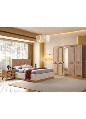 ILGAZ  5811+5910 YATAK ODASI 5 KAPILI CEVİZ