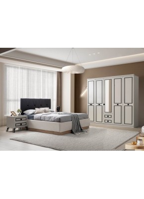 ILGAZ YATAK ODASI 6811+6910 kumtaşı 6 KAPI