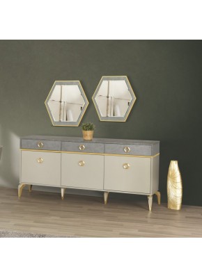 KONSOL 4101 ASOS 180 CM ARİS GOLD