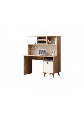 LİZA KARE ÇERÇEVELİ KİTAPLIKLI AYAKLI SLM MEŞEAYTŞ