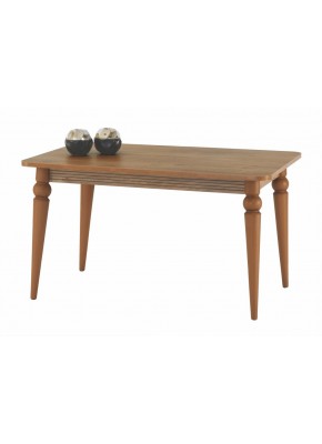 MASA 3102+9208 HİTİT YEMEK MASASI CEVİZ CEVİZ