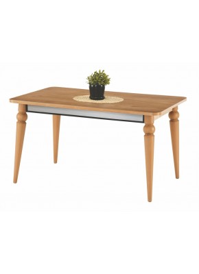 MASA 3103+9208 SİDE YEMEK MASASI CEVİZ CEVİZ