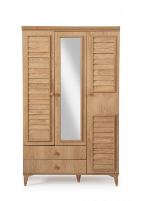 ROZA PANJUR RO3804+3902 GARDOLAP  3 KAPILI   ceviz