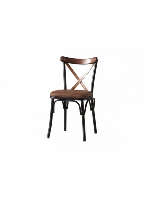 Sandalye 1430 Siyah Kahve