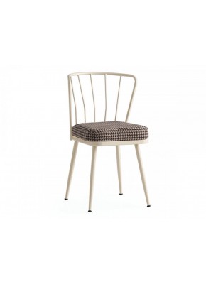 Sandalye 1467 ekru kahve