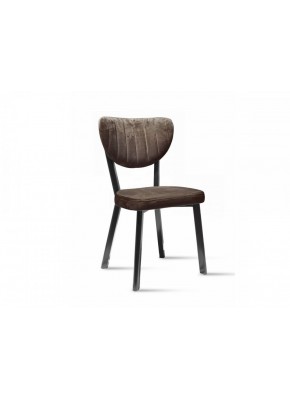 SANDALYE 1473+9411 SİYAH KAHVE