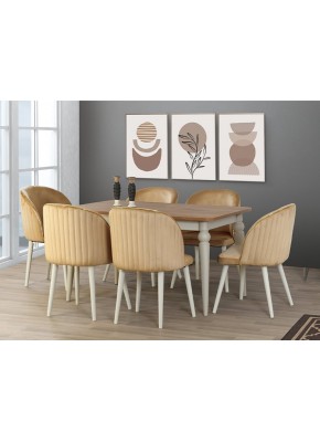 ASOS SET 3 MASA 3101+9203 ASOS YEMEK MASASI AYTAŞI